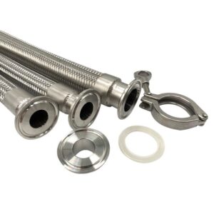 Sanitary Chuck Quick Coupling Metal Hose